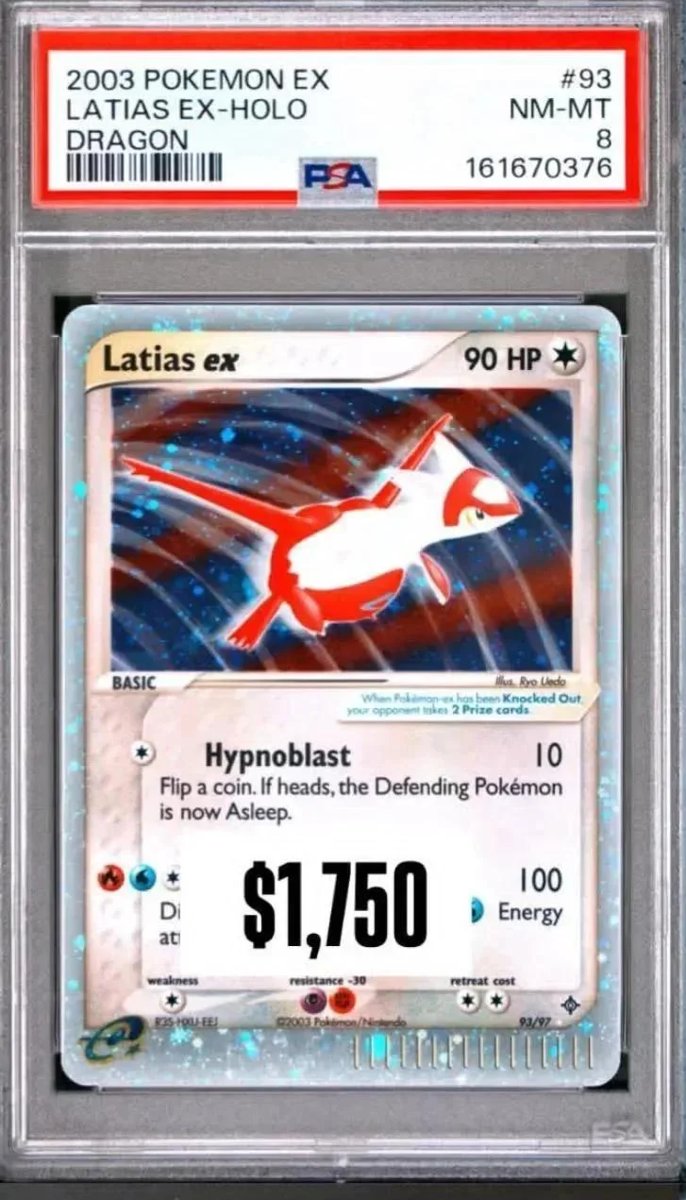 Latias EX PSA NM-MT 8