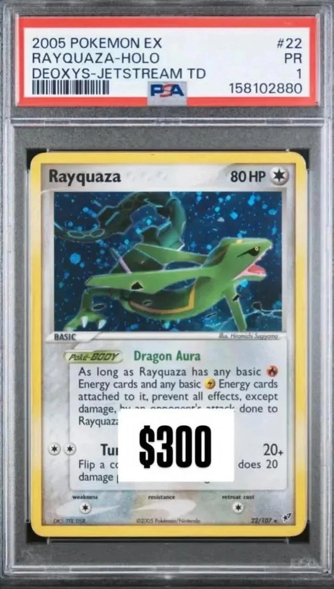Rayquaza PSA 1