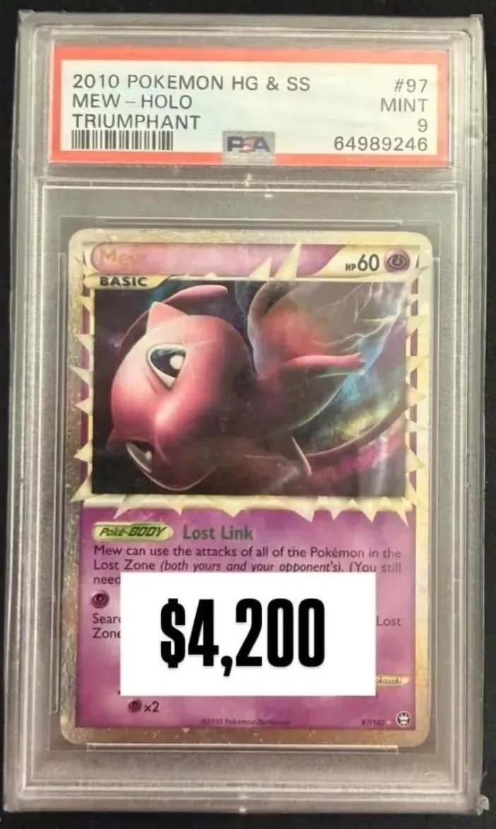 Mew PSA MINT 9
