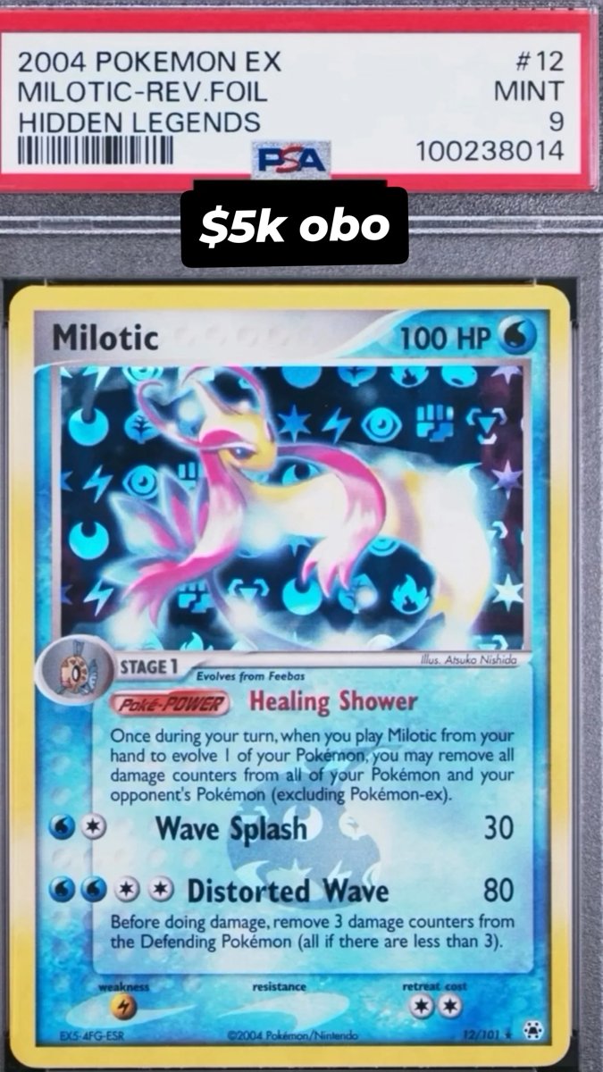 Milotic PSA MINT 9