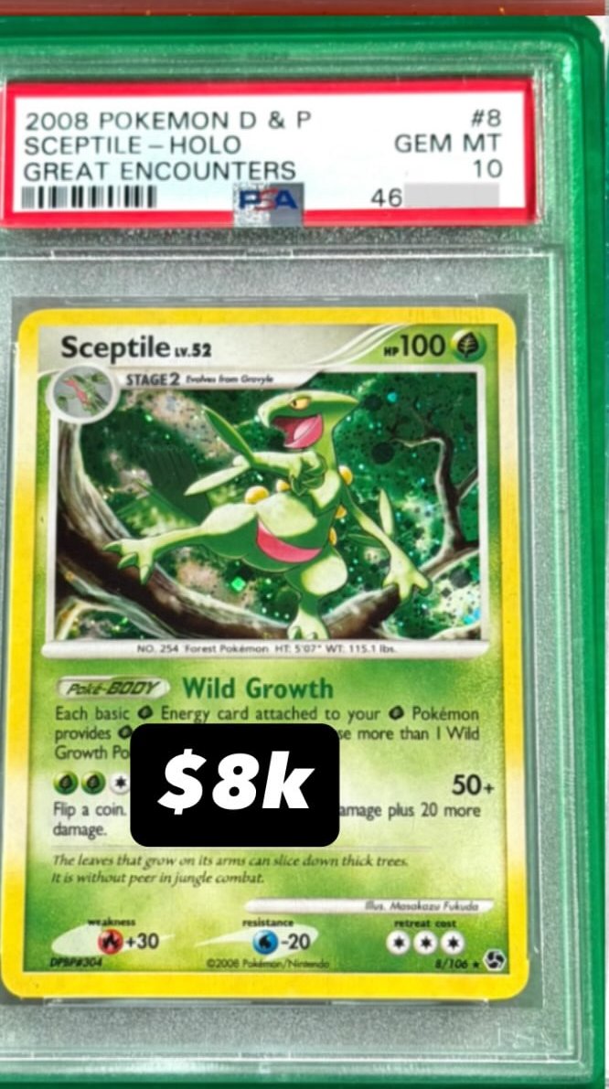 Sceptile PSA GEM MT 10