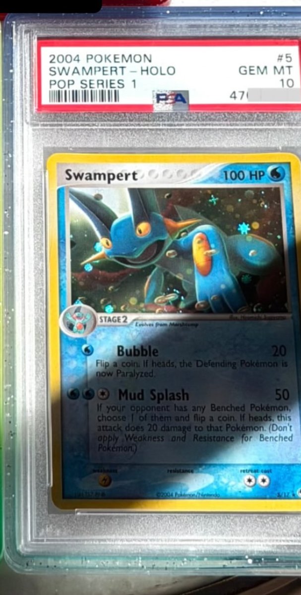 Swampert PSA GEM MT 10