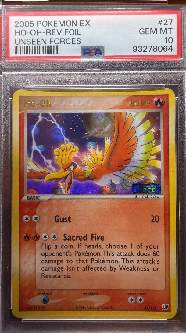 Unseen Forces PSA GEM MT 10