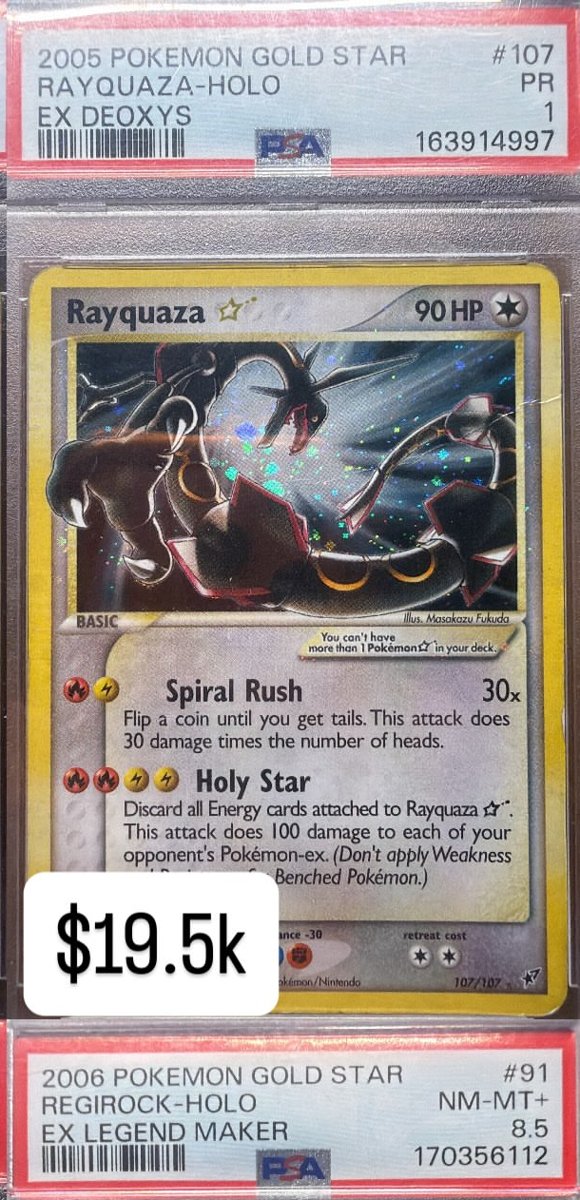 Rayquaza PSA 1