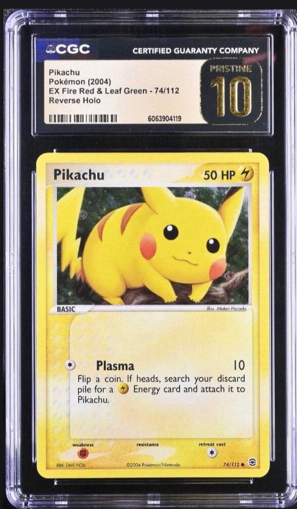 Pikachu CGC 10