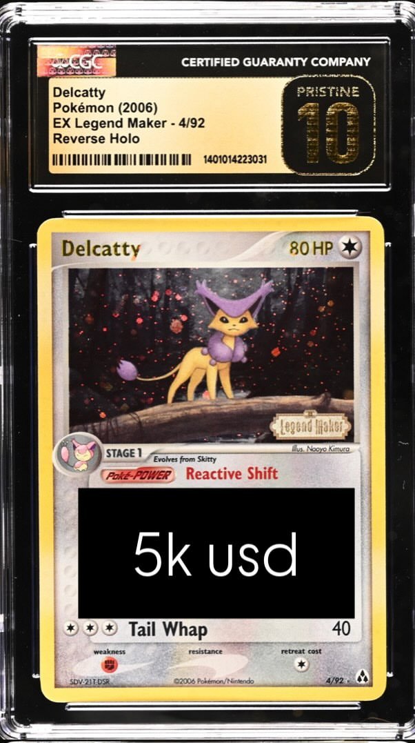 Delcatty CGC PRISTINE 10