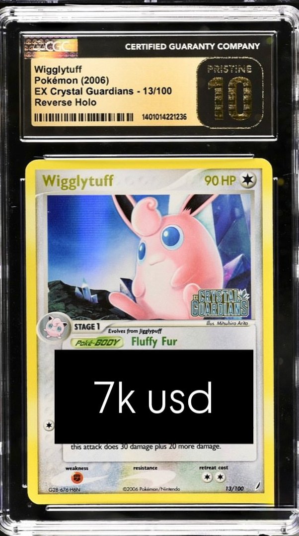 Wigglytuff CGC PRISTINE 10