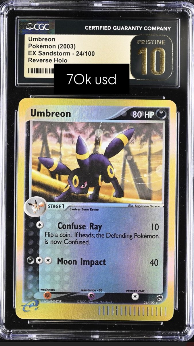 Umbreon CGC PRISTINE 10