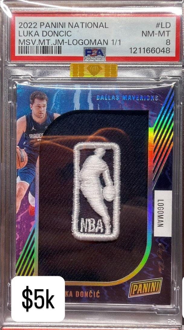 Luka Doncic PSA NM-MT 8