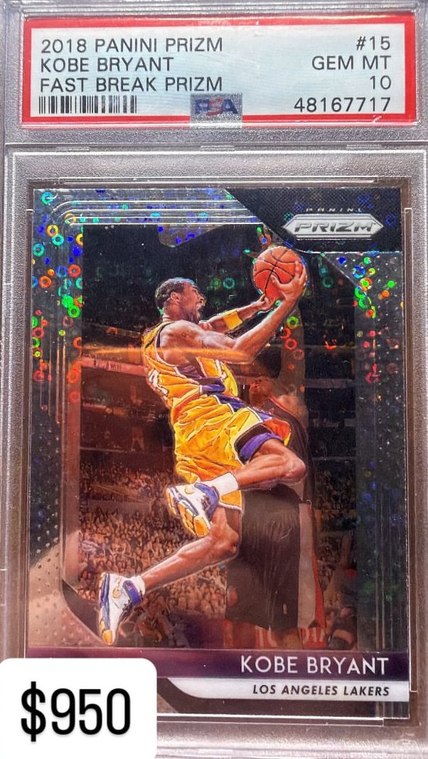 Kobe Bryant PSA GEM MT 10