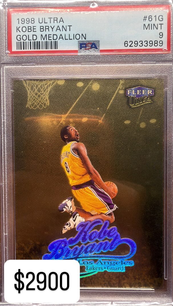 Kobe Bryant PSA MINT 9