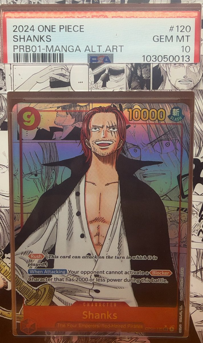 Shanks PSA GEM MT 10