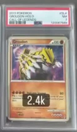 Groudon CGC NM-MT 8