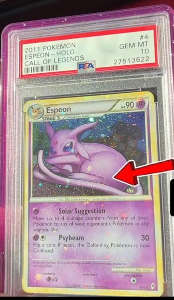 Espeon PSA GEM MT 10