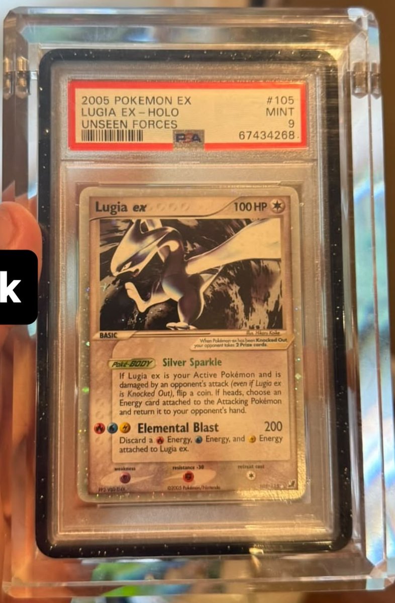 Lugia EX PSA MINT 9
