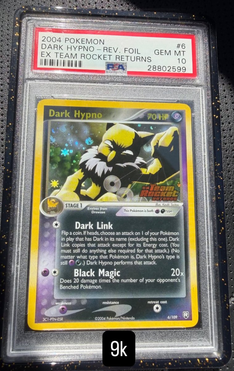 Dark Hypno PSA GEM MT 10