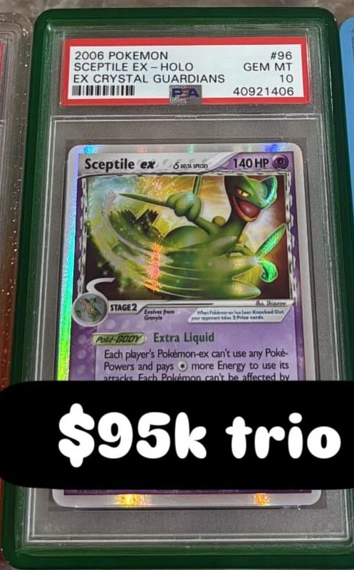 Sceptile EX PSA GEM MT 10