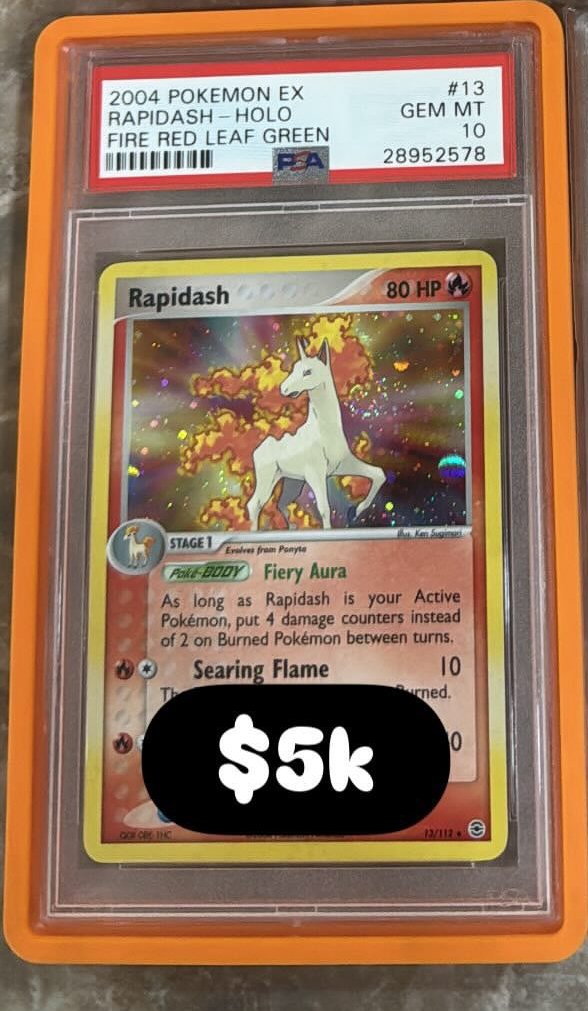 Rapidash PSA GEM MT 10