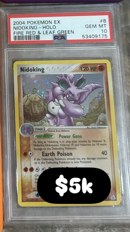 Nidoking PSA GEM MT 10