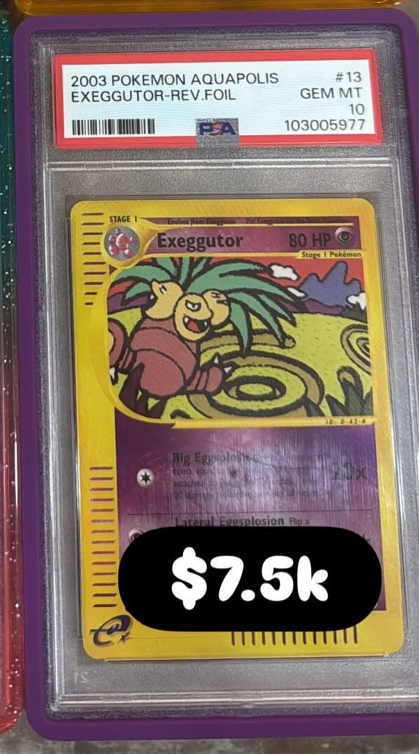 Exeggutor PSA GEM MT 10