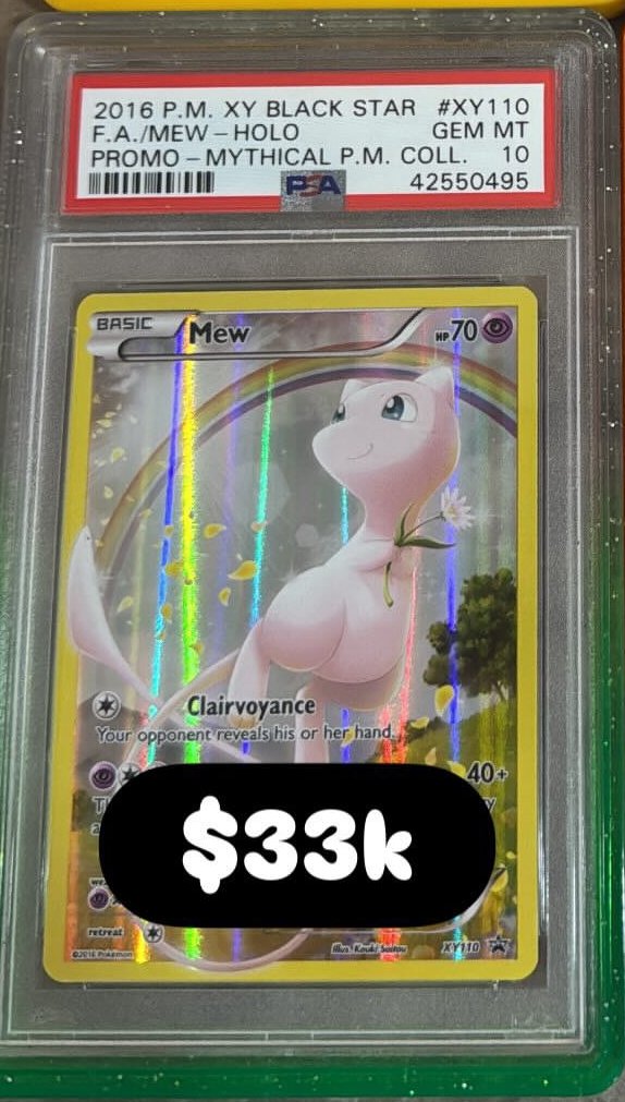 Mew PSA GEM MT 10