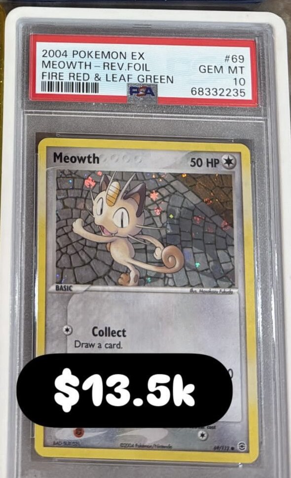 Meowth PSA GEM MT 10