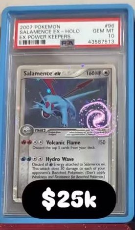 SALAMENCE EX PSA GEM MT 10