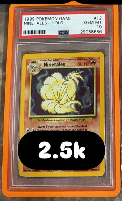 Ninetales PSA GEM MT 10