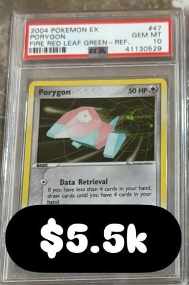 Porygon PSA GEM MT 10