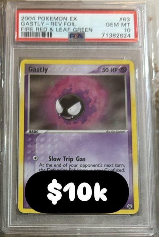 Gastly PSA GEM MT 10