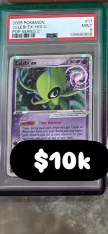 Celebi ex PSA MINT 9