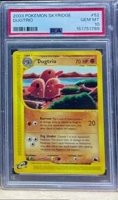 Dugtrio PSA GEM MT 10