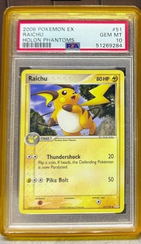 Raichu PSA GEM MT 10