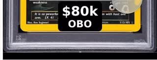 Weakness: $80k Obo In With Aud And... ...in With Aud And... BGS