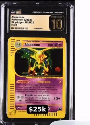 Alakazam PSA PRISTINE 10