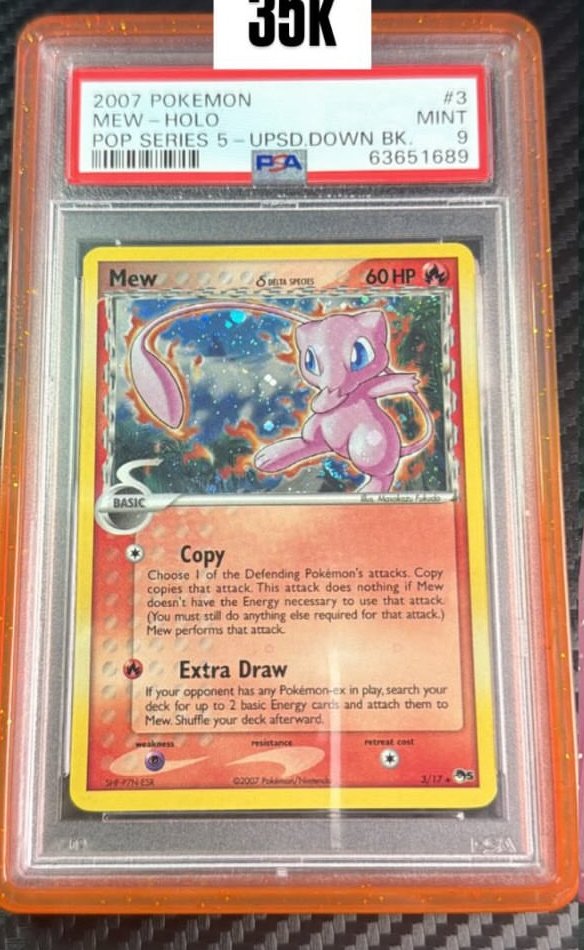 Mew PSA MINT 9