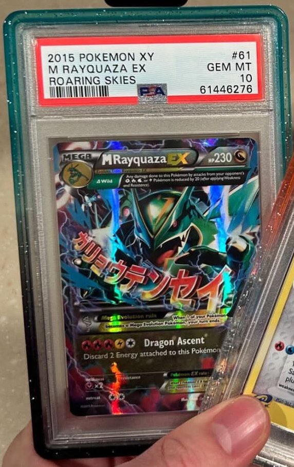 M Rayquaza EX PSA GEM MT 10