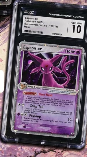 Espeon EX CGC GEM MINT 10