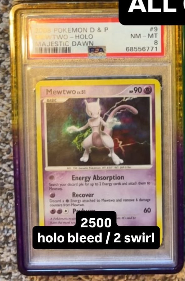 Mewtwo PSA NM-MT 8