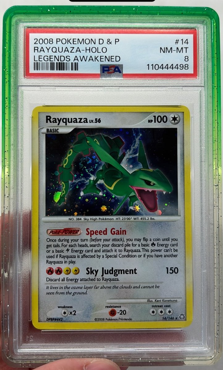 Rayquaza PSA NM-MT 8