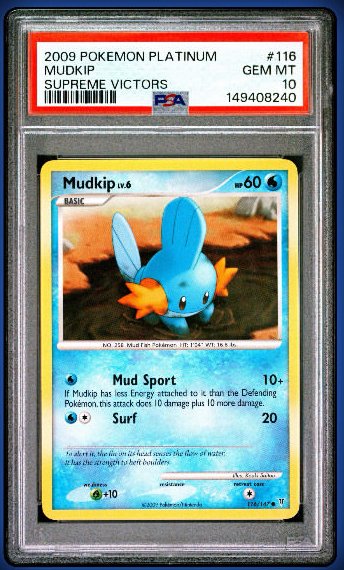 Mudkip PSA GEM MT 10