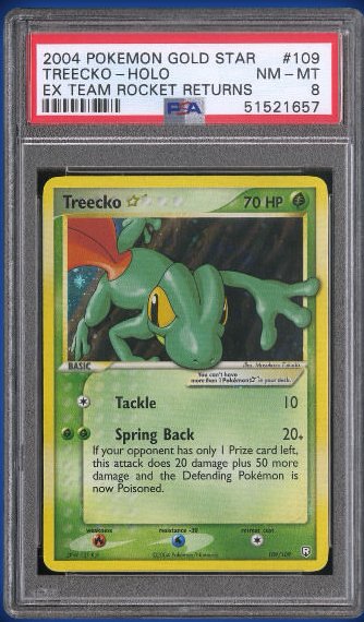 Treecko PSA NM-MT 8