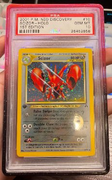 Scizor PSA GEM MT 10
