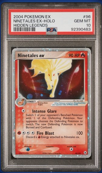 Ninetales EX PSA GEM MT 10