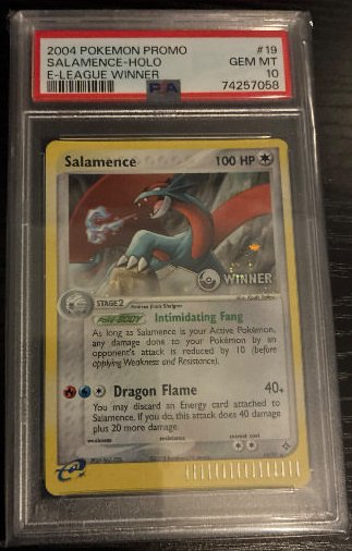 Salamence PSA GEM MT 10