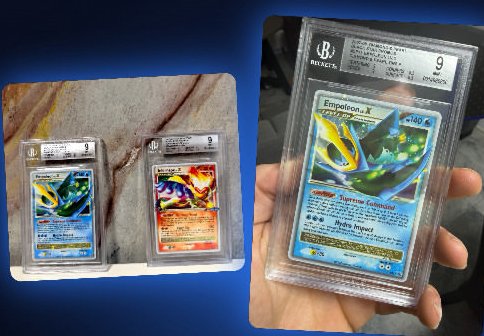 Empoleon X / Charizard LV.X BGS 9 MINT