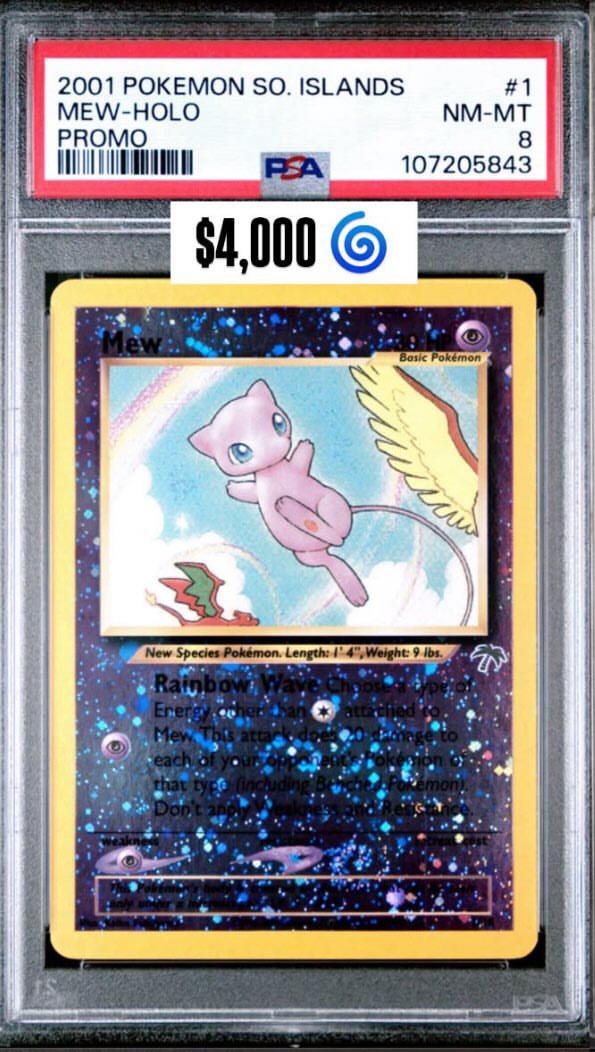 Mew PSA NM-MT 8