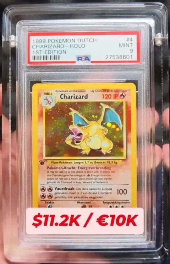 Charizard PSA MINT 9