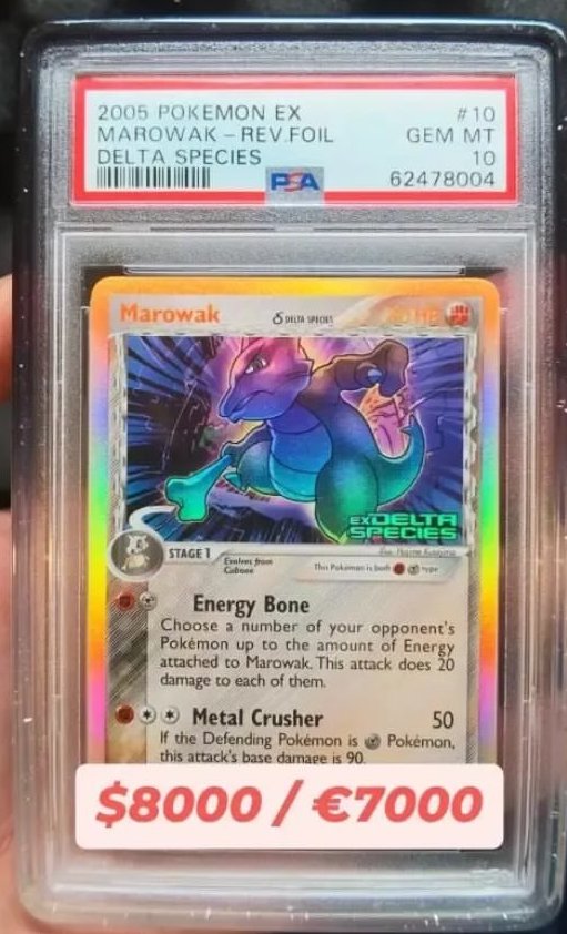 Marowak Δ PSA GEM MT 10