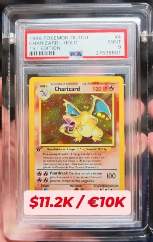 Charizard PSA MINT 9